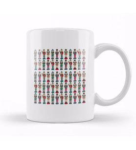 Nutcracker Prince Nutcracker Pattern Kupa Bardak Porselen
