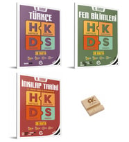 Arı LGS 8. Sınıf Türkçe Fen Bilimleri ve İnkılap Haftalık Kazanım Denemeleri 3lü Set +Telefon Standı