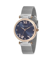 Ferrucci Rose Gold ve Gümüş Çelik Kadın Kol Saat (Gümüş)