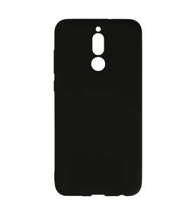 Huawei Mate 10 Lite Kılıf Nano İçi Kadife Silikon - Siyah