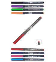 Fineliner Kalem M-2028 0,4mm Keçe Uçlu Kalem 1 Adet (Kırmızı)