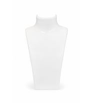 Akrilik Takı Standı - Kolye, Küpe ve Set Teşhirlik Organizatör, Kolye Standı 19x30 cm. Beyaz