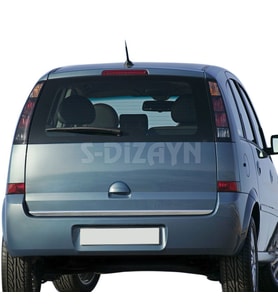 Opel Meriva Uyumlu A Krom Bagaj Alt Çıtası 2002-2010 (Karışık)