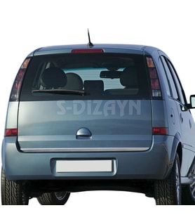 Opel Meriva Uyumlu A Krom Bagaj Alt Çıtası 2002-2010