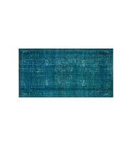 Vintage El Dokuma Eşsiz Halı 124x243 cm 9762