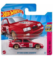 Hot Wheels 87 Ford Sierra Cosworth 1/10 2/250 Model Araba