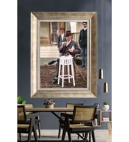 Gümüş Çerçeveli Atatürk Tablo ds43