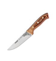 32101 Elite Kurban, Kasap Bıçağı 14,5 Cm - Kahverengi Perçinli Kompozit Sap