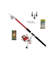 2.10m Bauer Pegasus 4000 Effe Delta Kayık Tekne Olta Seti