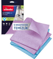 Actifibre Pro Kitchen Mikrofiber Bez, PVA Kaplama, İz Bırakmayan Tasarım