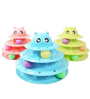 Nunbell Kedi Başlıklı 3 Katlı Kedi Oyuncağı