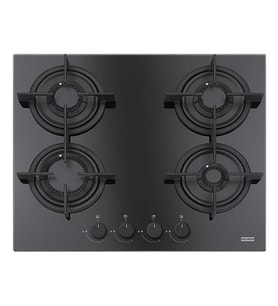 Franke FHCR 604 4G HE BK Mythos Siyah Döküm Ocak