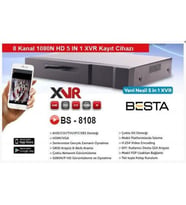 MCG XVR 8 Kanal Kamera Kayıt Cihazı KD-8108S