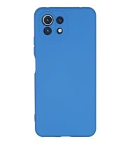 Mİ 11 Lite Kılıf Nano içi Kadife Silikon - Mavi