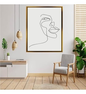 Altın  Çerçeveli tablo n1464