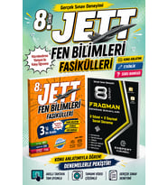 8.Sınıf Jett Fen Bilimleri Fasikülleri -3 Fragman Deneme