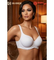 Le Jardin Premium Kadın Toparlayıcı Telli Ultra Soft C Kup Yok Gibi Kutulu Tek Sütyen