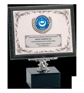 ODAK KUPA - Ahşap Plaketler - PL-068 A - 18x24 cm