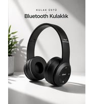 Kulak İçi Kablosuz Bluetooth Kulaklık Ekstra Bass ve Çok Yönlü Kullanım