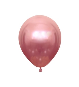 Öz-bal Pembe Krom Balon (AYNALI BALON) 10 Adet