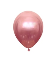 Öz-bal Pembe Krom Balon (AYNALI BALON) 10 Adet