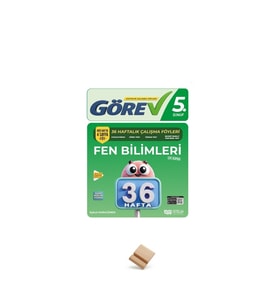 Nitelik 5. Sınıf Görev Fen Bilimleri 36 Haftalık Çalışma Föyleri + Telefon Standı