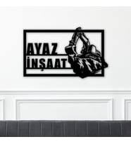 Kişiye Özel İnşaat Temalı Dekoratif Tablo