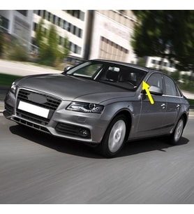 Audi A4 2009-2012 Ön Cam Sol Direk Su Tutma Çıtası 8K0854327