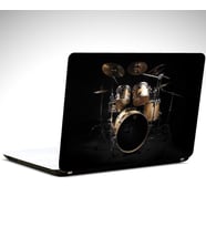 Drum Set Laptop Sticker 17 inch (39X27CM)