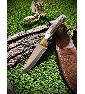 Bushcraft Kamp Bıçağı (Geyik Boynuz)