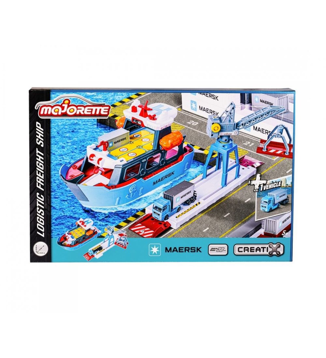 Creatix MAERSK Yük Gemisi Oyun Seti 212050039