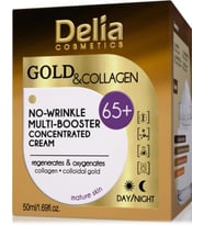 Delia Gold Collagen 65+ No-Wirinkle Kırışık Giderici Gündüz-Gece Kremi