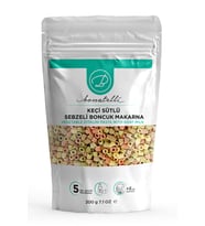 Keçi Sütlü Sebzeli Boncuk Makarna 200 G Bebek Makarna +8 Ay