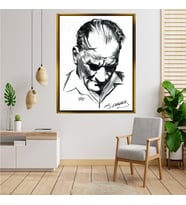 ÇERÇEVELİ ATATÜRK TABLO S272