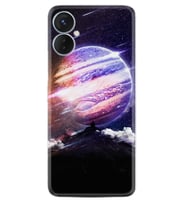 Tecno Spark 9T Kılıf Silikon Desen Özel Seri Super Planet 1797