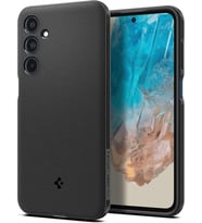 Spigen Galaxy M35 5G ile Uyumlu Kılıf Essential Sand Blast Back Matte Black (Siyah)