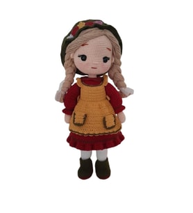 Yula Bebek Amigurumi Organik Oyuncak