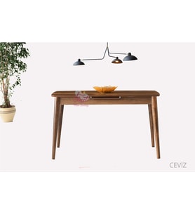 Ortadan Açılabilir Mdf  Yemek Masası, Mutfak Masası ( 70x120 CM )