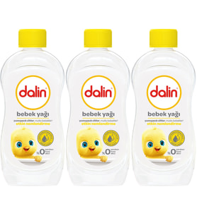 Dalin Bebek Yağı 300ML Klasik Etkin Nemlendirici (3 Lü Set)