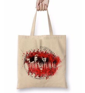 Supernatural Winchester Bez Çanta Uzun Saplı