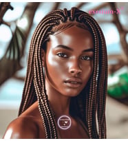 X-Pression Afrika Örgüsü ve Rasta İçin Sentetik saç  165GR-4-1