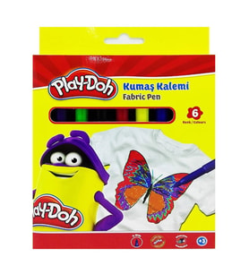 Play-Doh Kumaş Kalemi 6'lı
