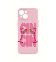 iPhone 15 Vorian İnce Kamera Korumalı Mika Kılıf Gin O Clock