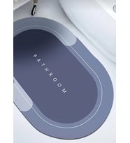 Süper Su Emici Kaymaz Tabanlı Banyo Paspası ( 40X60 )Cm
