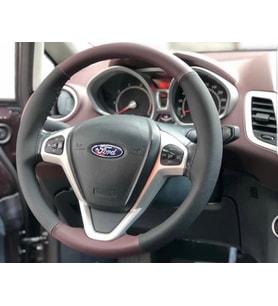 FORD FOCUS BİREBİR UYUMLU ÇİFT RENK DİREKSİYON KILIFI
