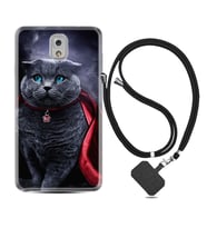 Samsung Note 3 4 5 8 9 20 Ultra 10 Lite Kılıf Boyun Askılı Silikon Super Cat 1666