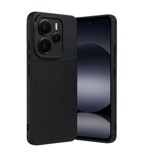 Xiaomi Note 14 5g Auto Focus Karbon Kapak - Siyah