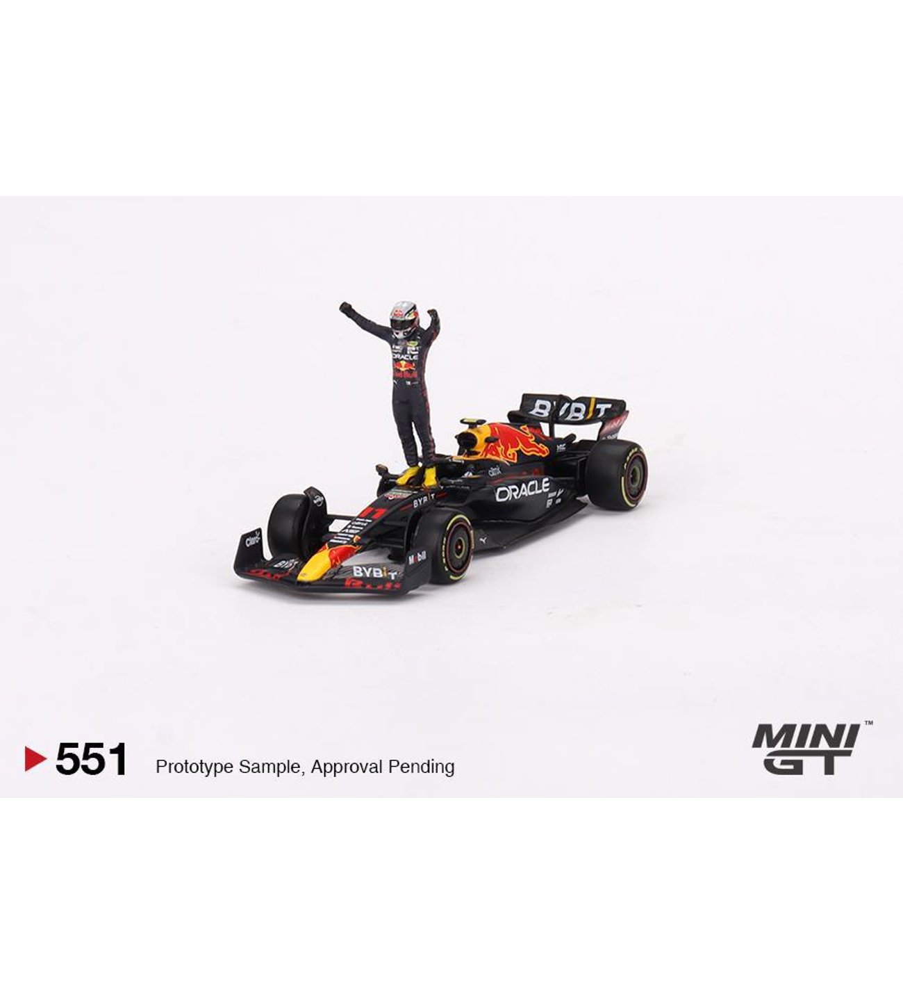 Mini GT Oracle Red Bull Racing RB18 #11 Sergio Pérez 2022 Monaco