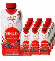 Meysu Yenilen Karışık Meyve Nektarı 330 ML  1 Koli ( 12li Paket )