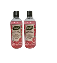 Dalan Fresh Doğal Çiçek Özleri Doğal Gliserin Duş Jeli Pembe Greyfurt Koku Arındırıcı Etki 2 Adet X 500ml